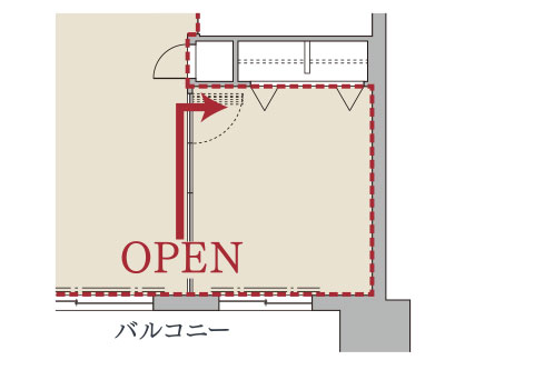 可動間仕切壁image