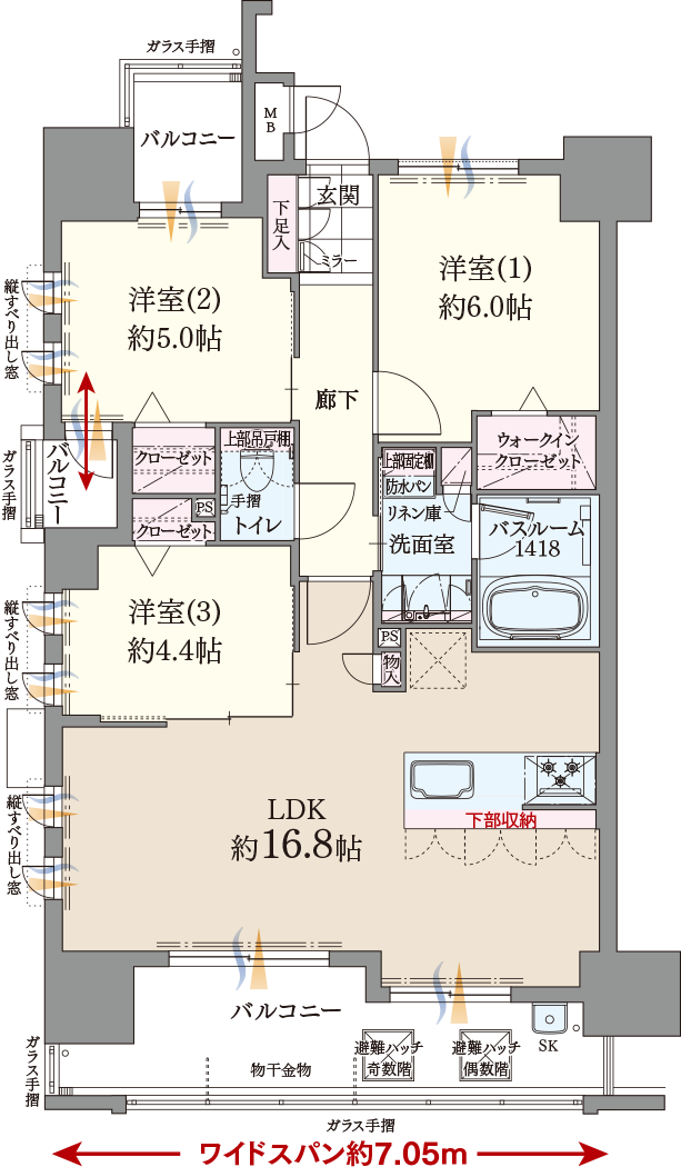 ファーネスト博多ルシエEAST Atype image