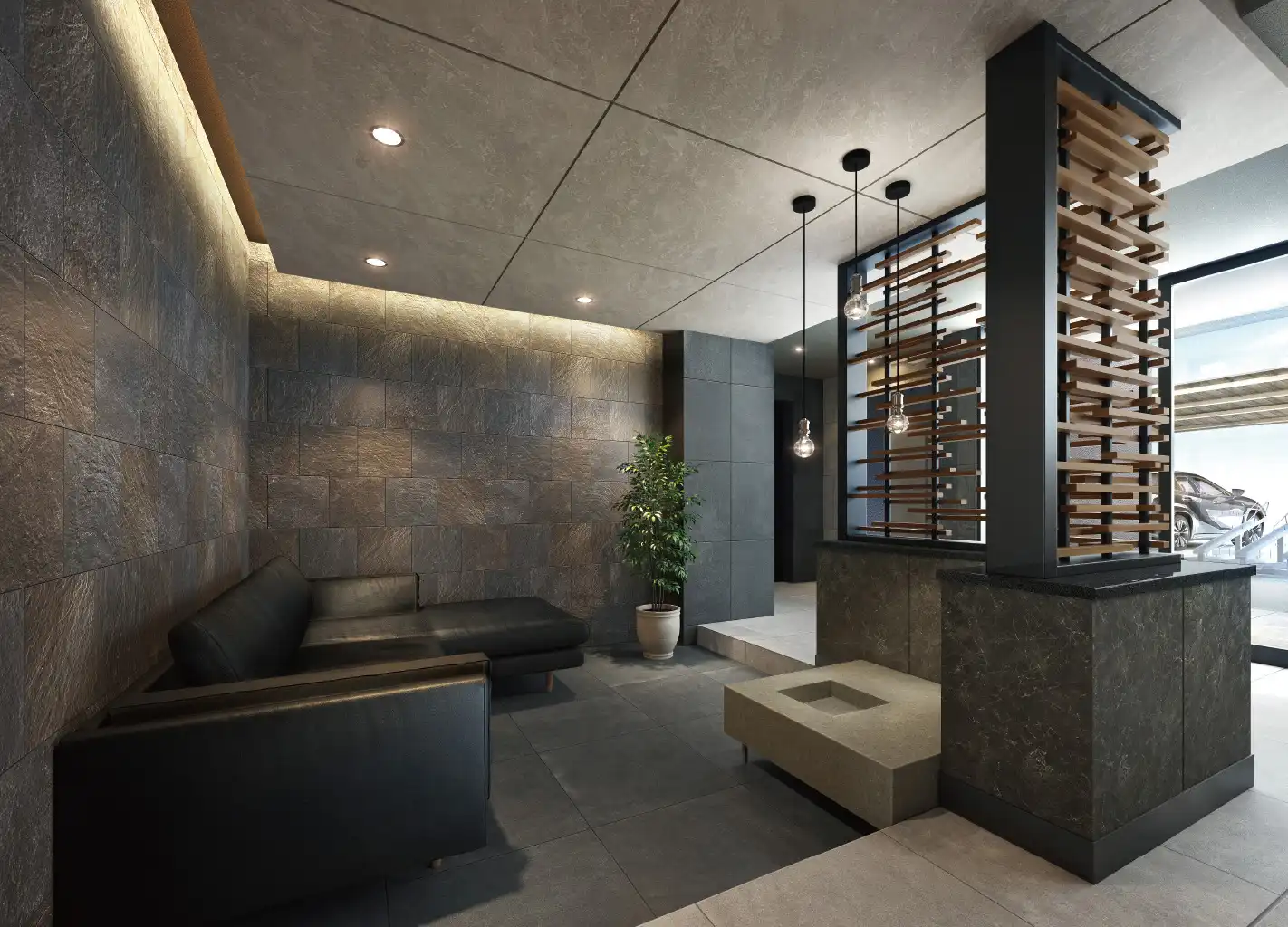 ファーネスト博多南駅グレイス エントランスホール、ラウンジ Image