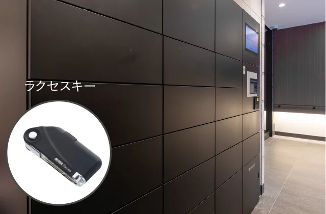 留守時も安心な宅配ボックスimage