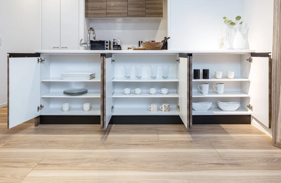 キッチンカウンター下部収納image