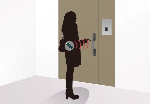 住戸玄関扉（室外側）image