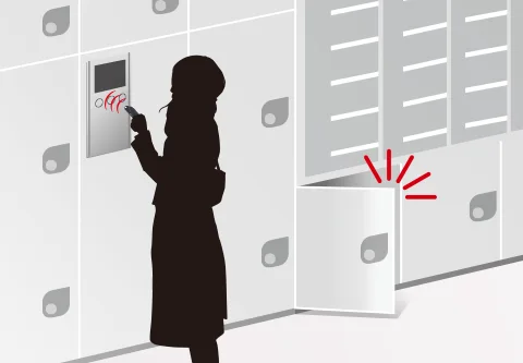 宅配ボックスとも連動image