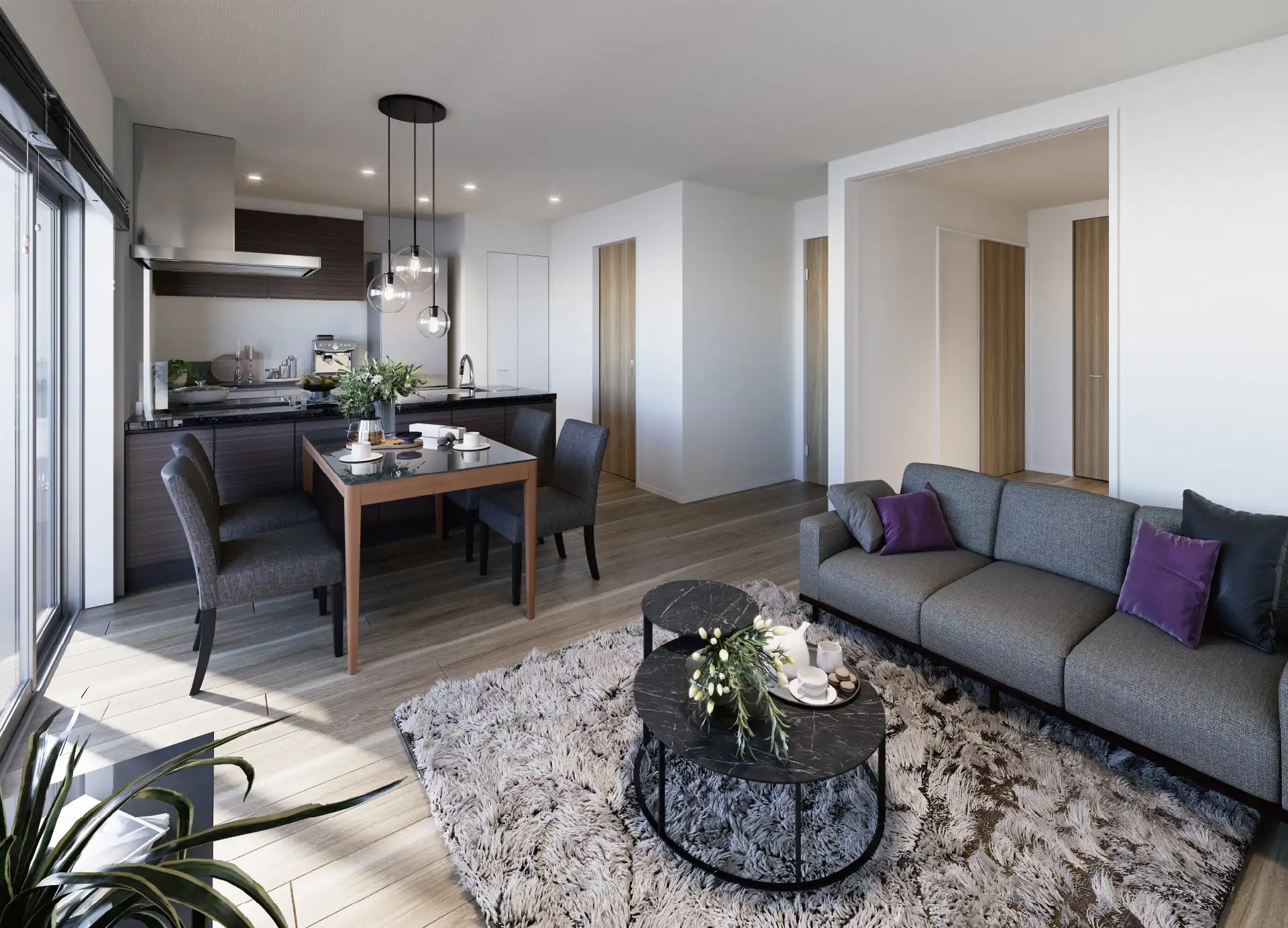 ファーネスト博多南駅グレイス 室内居室内観デザイン Image