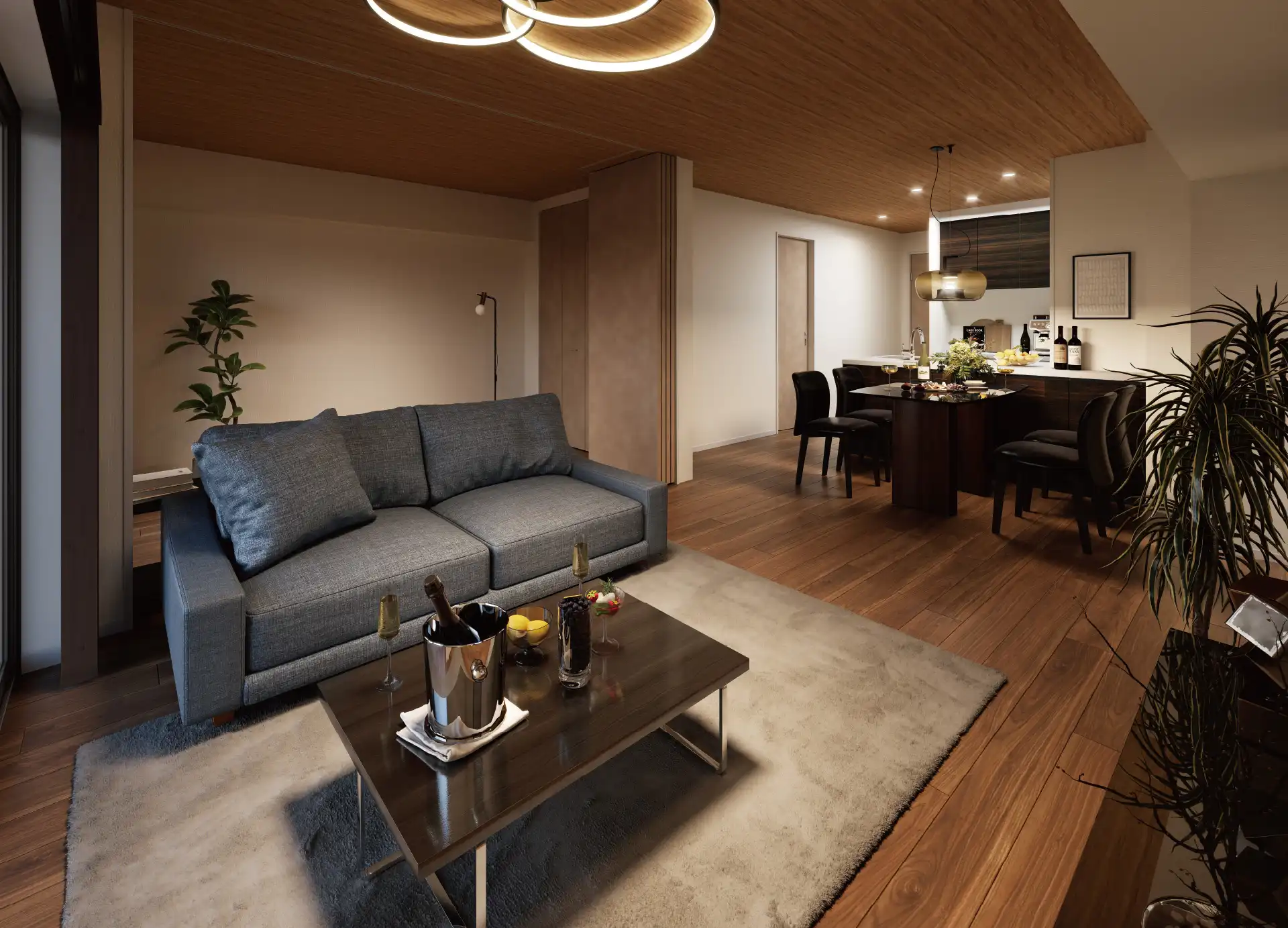 ファーネスト博多南駅グレイス 室内居室内観デザイン Image