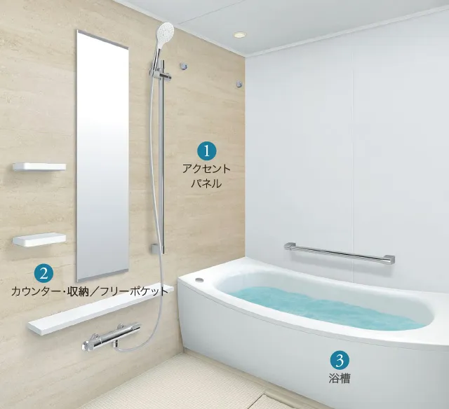 浴室のカラーセレクトimage