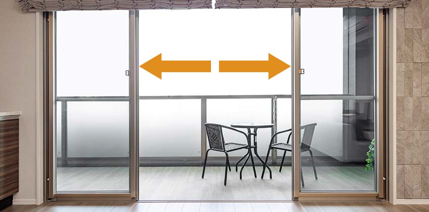 CENTER OPEN SASH