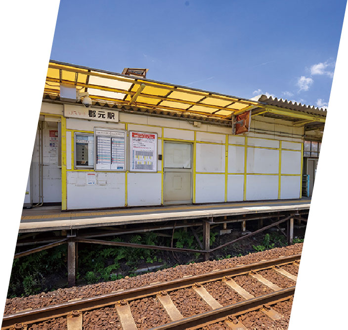 JR「郡元」駅