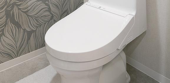 先進型の超節水トイレ
