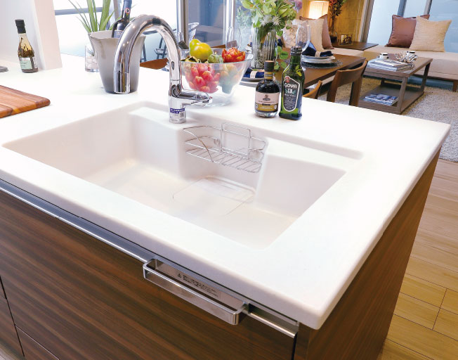 人造大理石シンク