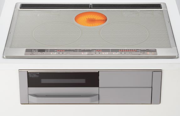 無水両面自動焼きグリルIHクッキングヒーター