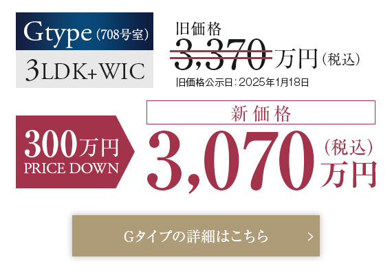 Gタイプ新価格発表