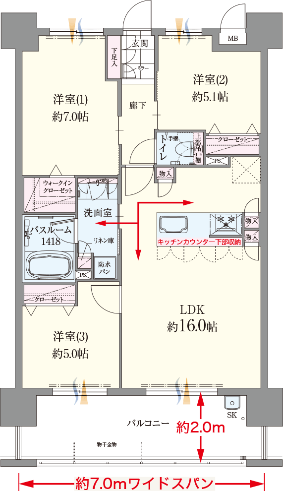 間取図image