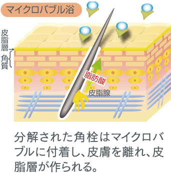 マイクロバブル泡
