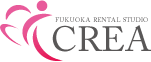 ロゴ：福岡レンタルスタジオ CREA [クレア]