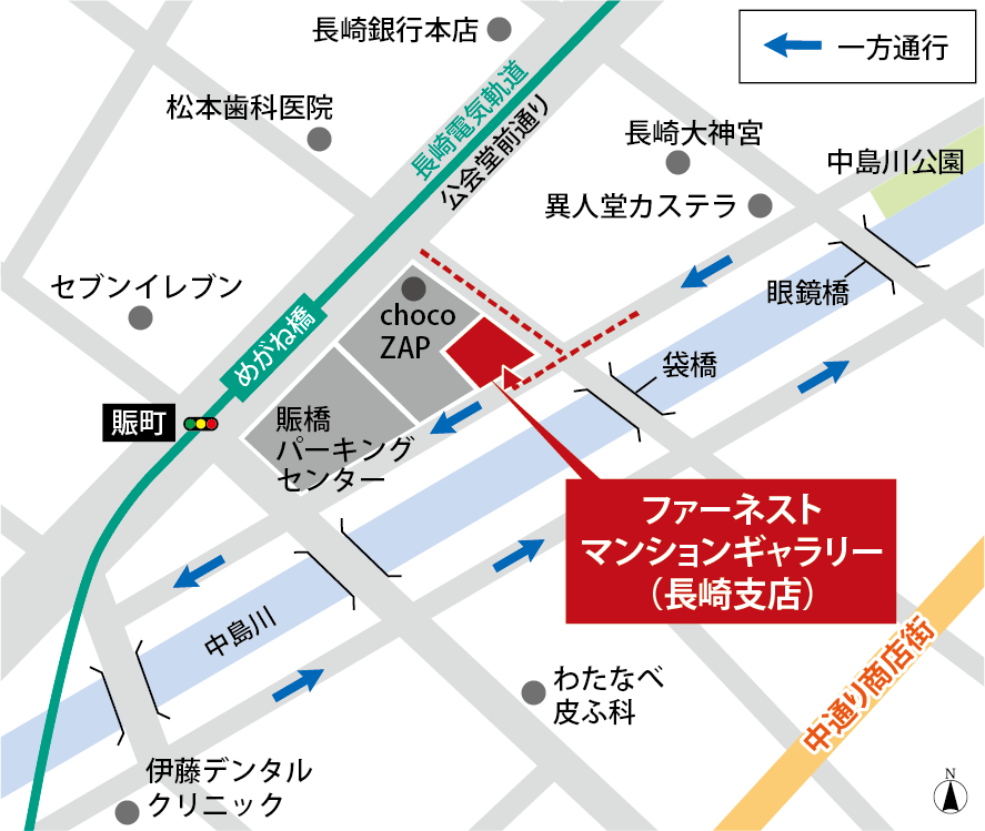 ファーネストマンションギャラリー地図