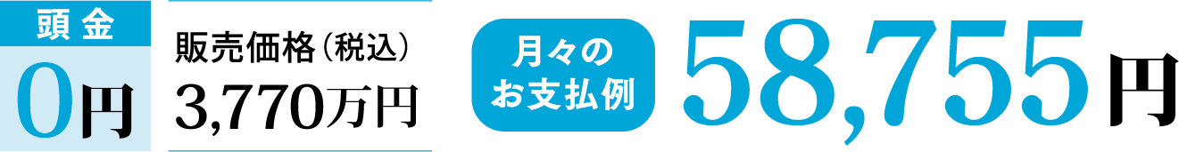 2LDK支払い例
